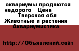 аквариумы продаются недорого › Цена ­ 7 000 - Тверская обл. Животные и растения » Аквариумистика   